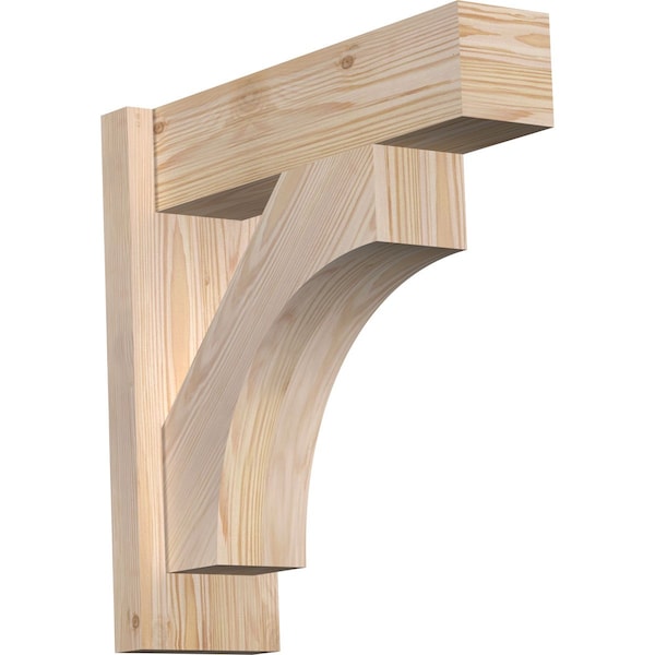 Ekena Millwork Westlake Block Smooth Outlooker, Douglas Fir, 5 1/2"W x 18"D x 18"H OUT06X18X18WTL05SDF - main